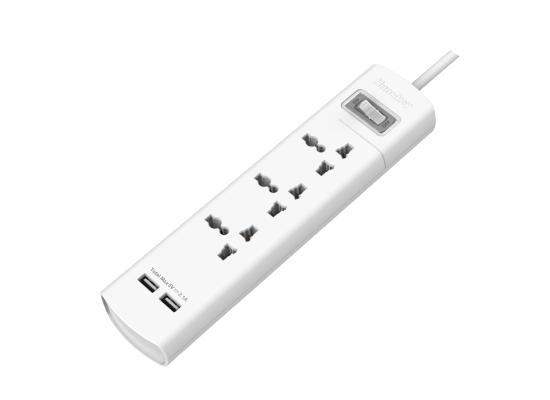 Huntkey Power Ext. 3 Port + 2 USB